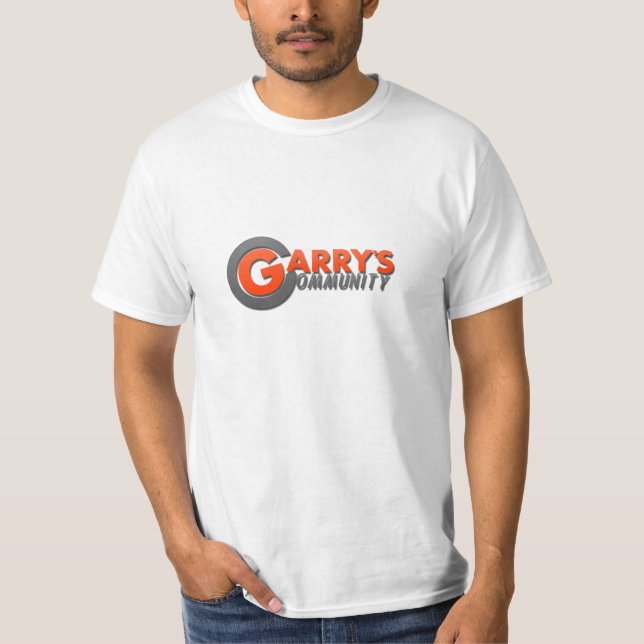 Logotyp för Garrys gemenskaporange Tröja (Framsida)