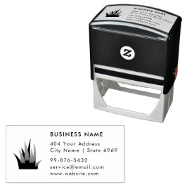 Logotyp för Gräsmatta | Enkel, minimal modern Självfärgande Stämpel