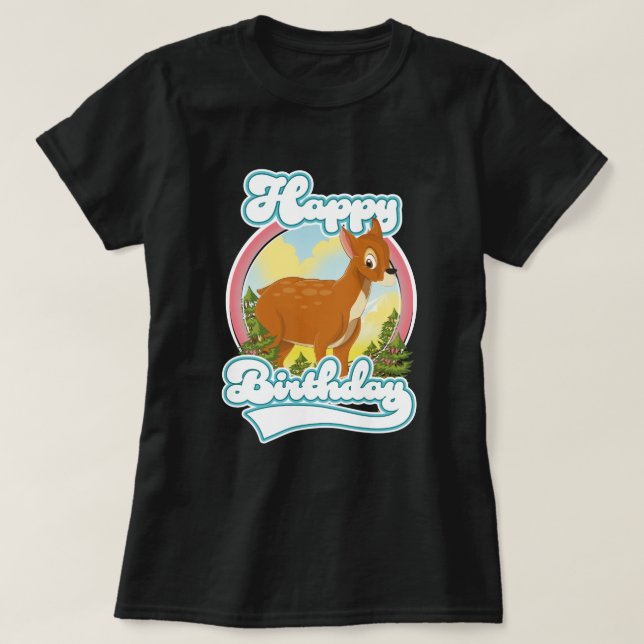 Logotyp för Grattis på födelsedagen T Shirt (Design framsida)