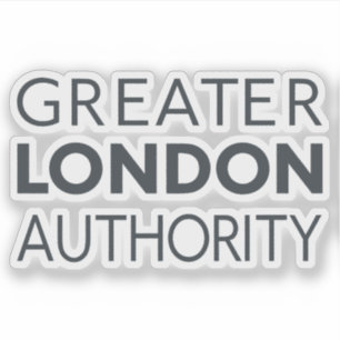 Logotyp för Greater London Authority, England Klistermärken
