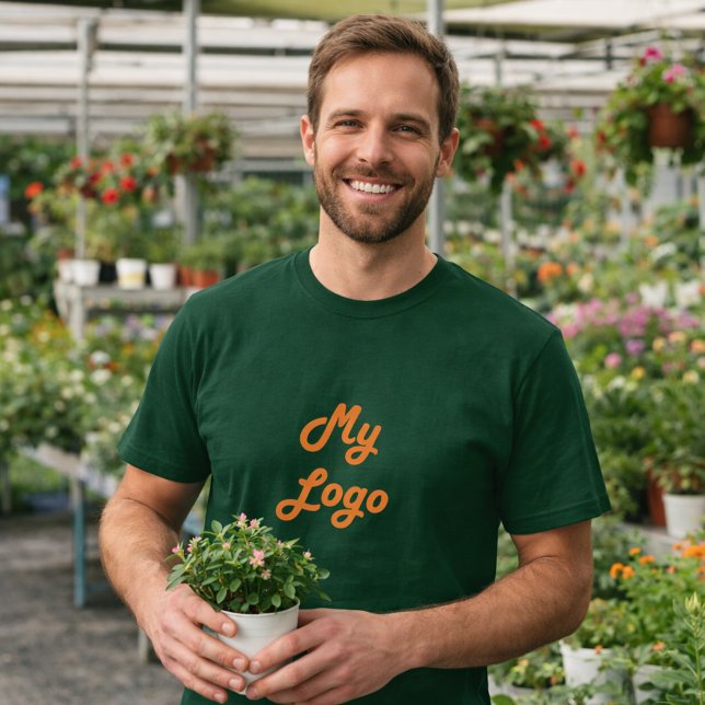 logotyp för grönt t shirt (Skapare uppladdad)