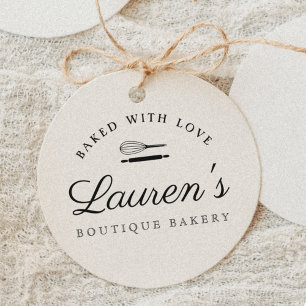 Logotyp för hembageri i Stil, klassiskt Stämpel