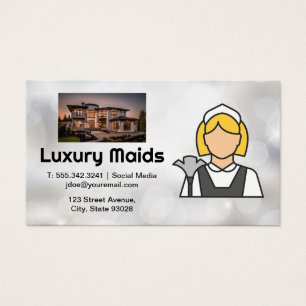Logotyp för hjälpmedel   Luxury House   Boke Visitkort