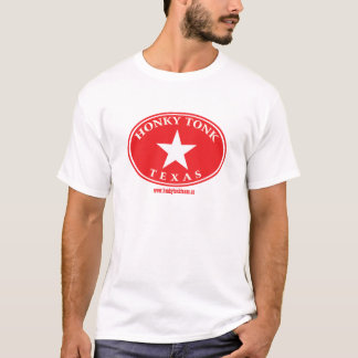 Logotyp för HonkyTonk Texas Oval T Shirt