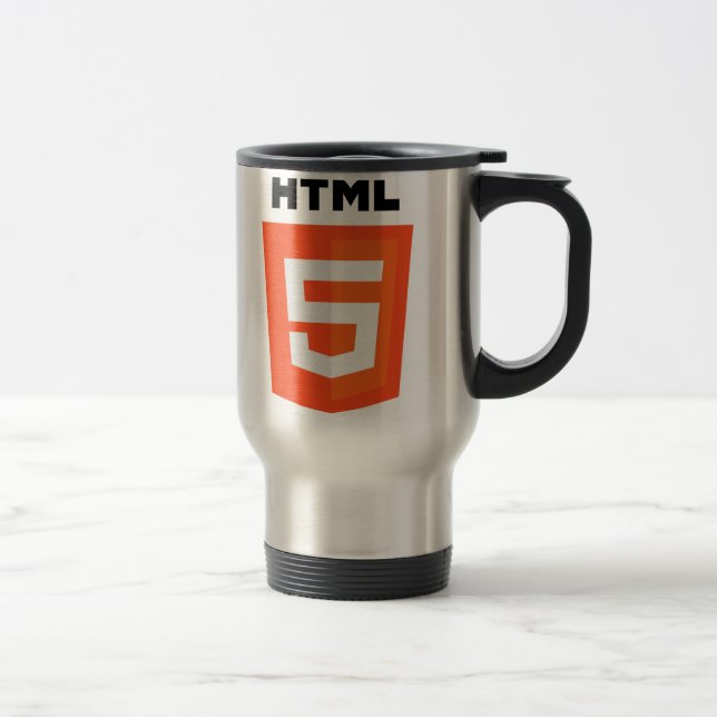 Logotyp för HTML 5 Resemugg (Höger)
