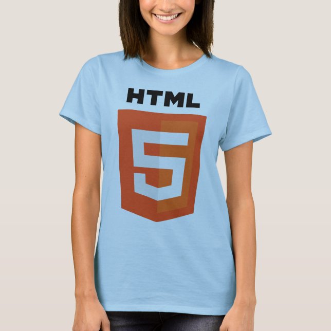 Logotyp för HTML 5 Tee Shirt (Framsida)