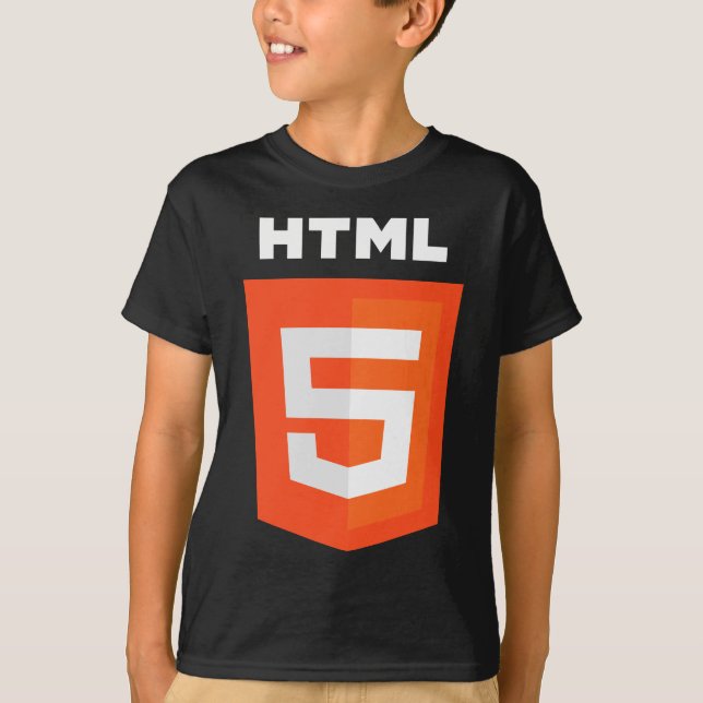 Logotyp för HTML 5 Tröja (Framsida)