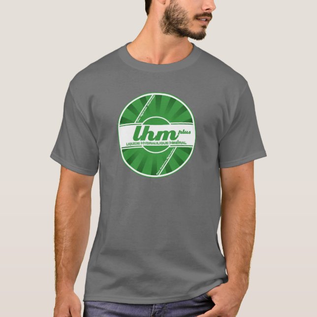 Logotyp för hydraulisk vätska för LHM Tee Shirt (Framsida)