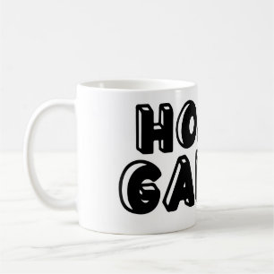 Logotyp för insamling av spel på värdspelsspelets kaffemugg