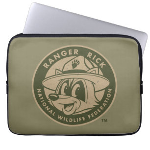 Logotyp för kakier för stack för skogsvaktare f laptop sleeve