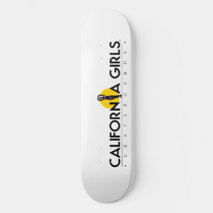 Logotyp för Kalifornien flickaSkateboards Mini Skateboard Bräda 18,7 Cm