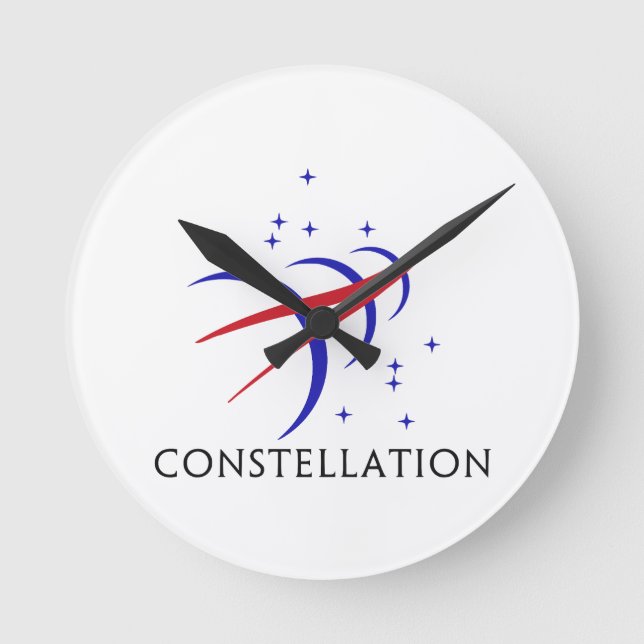 Logotyp för konstellation rund klocka (Framsida)