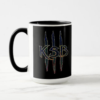 Logotyp för KSB-blåttGrunge Mugg