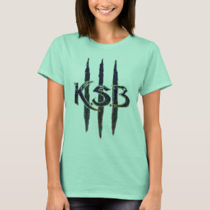 Logotyp för KSB-blåttGrunge Tee Shirt