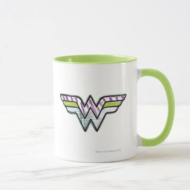 Logotyp för  kvinnlig färgnyans mugg (Höger)