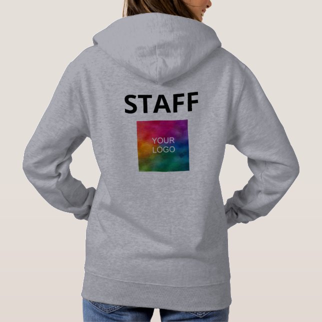 Logotyp för kvinnliga Grått-underenheter här T Shirt (Baksida)