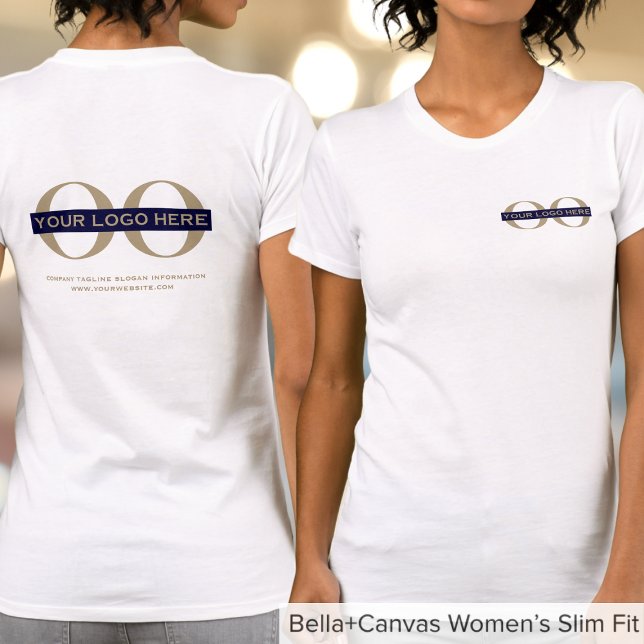Logotyp för kvinnor i slim t shirt (Skapare uppladdad)