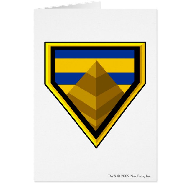 Logotyp för lagborttappadöken hälsningskort (Framsidan)