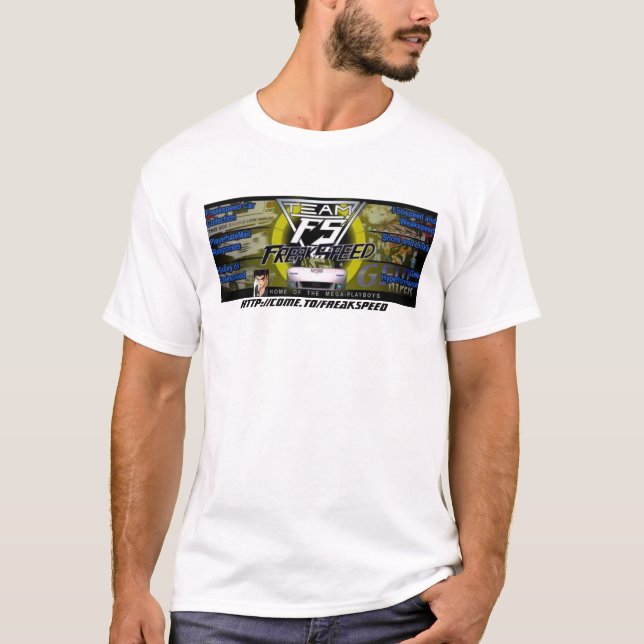 Logotyp för lagFreakspeed website T-shirt (Framsida)
