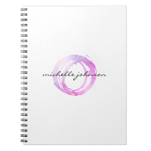 Logotyp för Luxe Rosa Pawarden Circle Designer Anteckningsbok