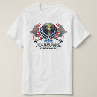 Logotyp för Manpower Calculator Ax Tee Shirt