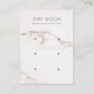 LOGOTYP FÖR MARBLE TRE EARRING VISNING VISITKORT