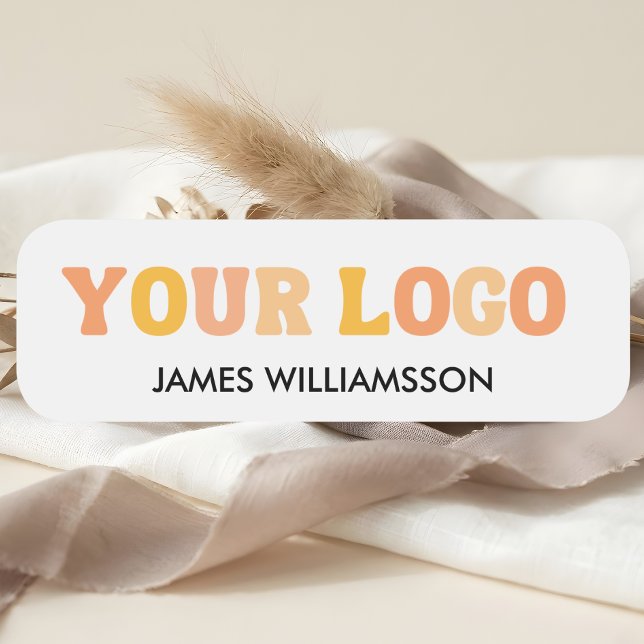 Logotyp för medarbetares Namn bricka-Anpassningsba Namnbricka (Employee Name Tag Custom Logo Magnetic Or Pin Back)