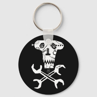 logotyp för mekaniska verkstäder nyckelring