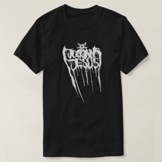 Logotyp för metall för JocksyltJesus död T Shirt
