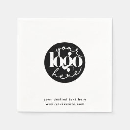Logotyp för minimal Professionell - Anpassningsbar Pappersservett