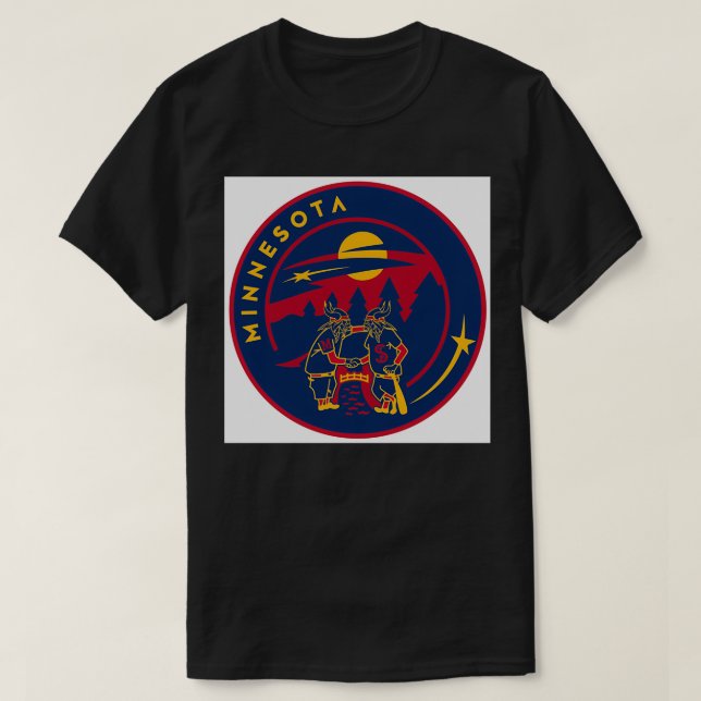 Logotyp för Minnesota-portar T Shirt (Design framsida)