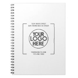 Logotyp för Modern Professionell Business Company  Anteckningsbok