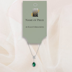 Logotyp för Modern Sage Grönt Hanging Bracelet Vis Visitkort