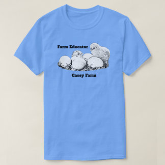 Logotyp för mörk för lantgårdutbildare ver.1 t shirt