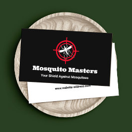 Logotyp för Mosquito Pest Control Target Visitkort