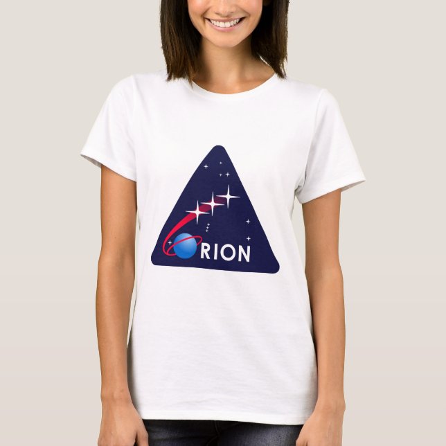 Logotyp för NASA Orion Tee Shirt (Framsida)
