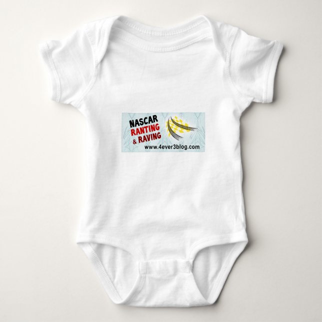 Logotyp för NASCAR RnR (sned boll) Tee (Framsida)