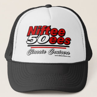 Logotyp för Niftee50ees-klassikerkryssare Truckerkeps