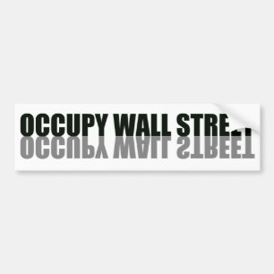 Logotyp för occupy wall street Trendig Bildekal