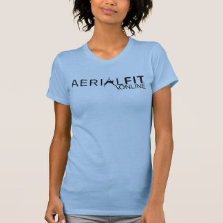 Logotyp för Online av flygbeläggning (svart text) T Shirt
