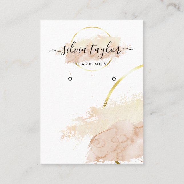 Logotyp för papper visning för avläsning av kallig visitkort (Framsida)