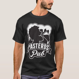 Logotyp för Pasterds Pub B&W T-shirt