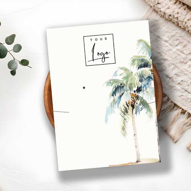 Logotyp för påvisande av den tropiska kusten Handf Visitkort (Skapare uppladdad)