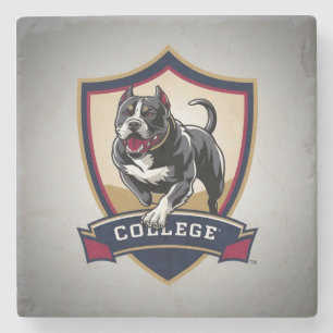 Logotyp för PitBull College Stenunderlägg