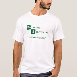 Logotyp för Porkchop smörgåsparodi T-shirt