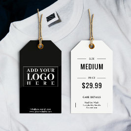 Logotyp för Pris Storlek vårdinstruktion för Märkr Presentetikett