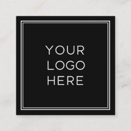Logotyp för Professionell Anpassningsbar| Enkel oc Fyrkantigt Visitkort