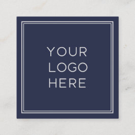 Logotyp för Professionell Anpassningsbar| Enkel oc Fyrkantigt Visitkort