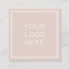 Logotyp för Professionell Anpassningsbar| Enkel oc Fyrkantigt Visitkort