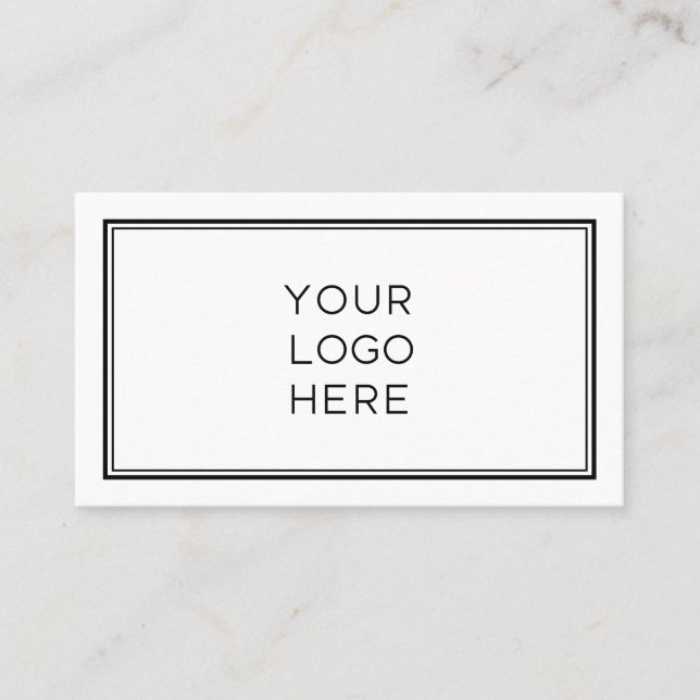 Logotyp för Professionell Anpassningsbar| Enkel oc Visitkort (Framsida)